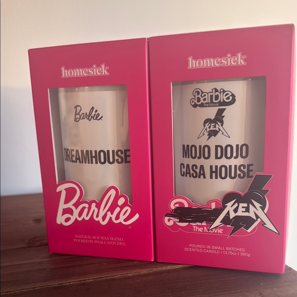 Homesick Barbie and Mojo Dojo Casa House Candles